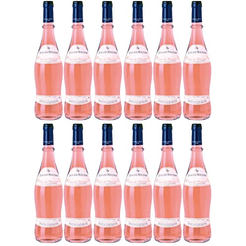 Domaine Houchart Côtes de Provence AOC Roséwein Wein trocken Frankreich I FeinWert Paket (12 x 0,75l) von FeinWert