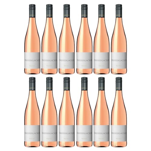 Dreissigacker Pinot & Co Rosé Bio Vegan Roséwein Trocken Deutschland inkl. FeinWert E-Book (12 x 0,75l) von FeinWert