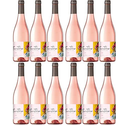 Faustino Art Collection Rosado Roséwein Wein Spanien I Visando Paket (12 Flaschen) von FeinWert