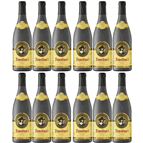 Faustino I Gran Reserva Rotwein Cuvèe Wein trocken Spanien I Visando Paket (12 Flaschen) von FeinWert