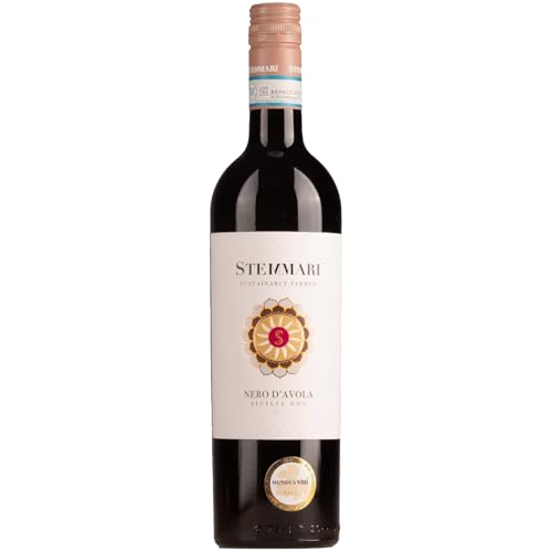 Feudo Arancio Stemmari Nero d'Avola IGT Rotwein Wein Trocken Sizilien Italien inkl. FeinWert E-Book (1 x 0,75l) von FeinWert