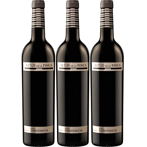 Finca Constancia Altos de la Finca Rotwein Wein Cuvée trocken Spanien I Visando Paket (3 Flaschen) von FeinWert