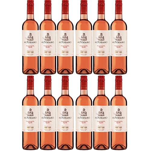 Finca Constancia Altozano Rosado Roséwein Wein trocken Spanien I Visando Paket (12 Flaschen) von FeinWert