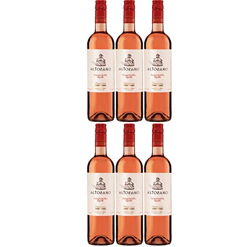Finca Constancia Altozano Rosado Roséwein Wein trocken Spanien I Visando Paket (6 Flaschen) von FeinWert