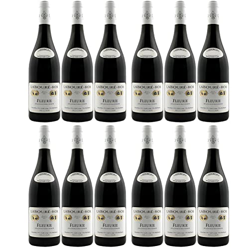 Fleurie AOC Armand de Corcy Rotwein Wein trocken Frankreich I FeinWert Paket (12 x 0,75l) von FeinWert