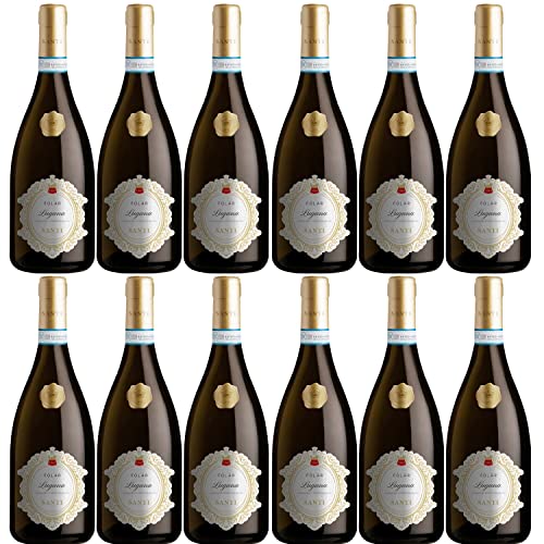 Folar Lugana DOC Weißwein Wein trocken Italien I Visando Paket (12 x 0,75l) von FeinWert