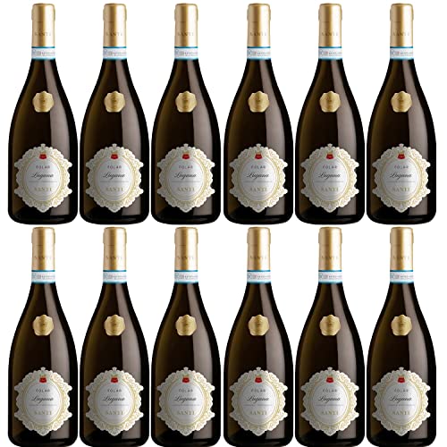 Folar Lugana DOC Weißwein Wein trocken Italien I Visando Paket (12 x 0,75l) von FeinWert