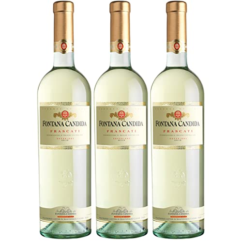 Frascati superiore DOC Weißwein Wein trocken Italien I Visando Paket (3 x 0,75l) von FeinWert