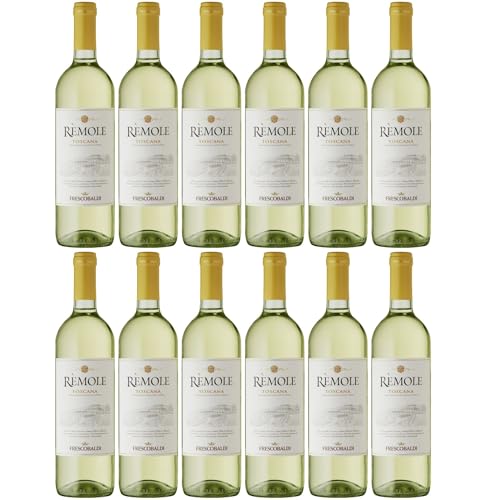 Frescobaldi Rèmole Bianco Toscana IGT Weisswein Wein Trocken Toskana inkl. FeinWert E-Book (1 x 0,75l) von FeinWert
