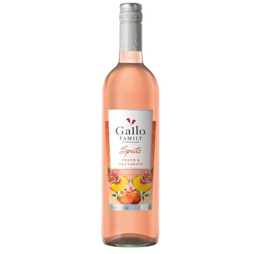 Gallo Family Vineyards Spritz Pfirsich Nektarine Peach Nectarine Roséwein lieblich fruchtig Kalifornien California USA inkl. FeinWert E-Book (1 x 0,75l) von FeinWert