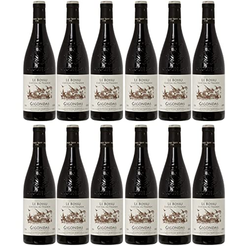 Gigondas Château du Trignon AOC Rotwein Wein trocken Frankreich I FeinWert Paket (12 x 0,75l) von FeinWert