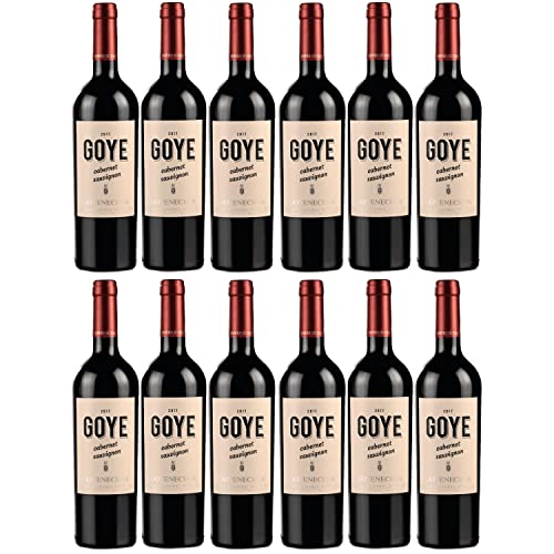 Goyenechea Cabernet Sauvignon GOYE Rotwein Wein trocken Argentinien I FeinWert Paket (12 x 0,75l) von FeinWert