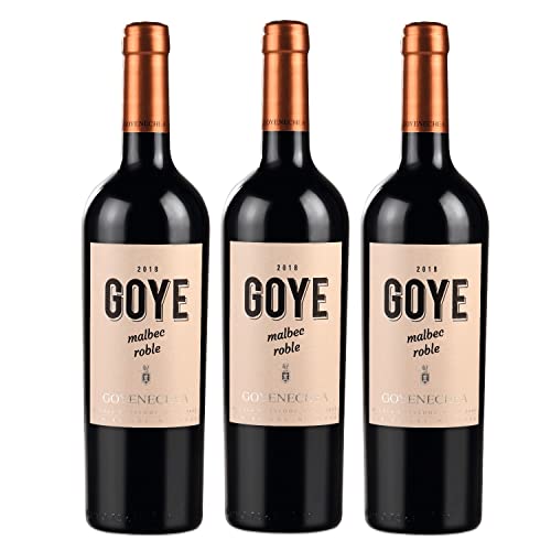 Goyenechea Malbec GOYE Rotwein Wein trocken Argentinien I FeinWert Paket (3 x 0,75l) von FeinWert