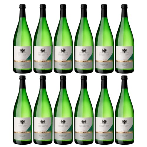 Heilbronner Staufenberg Riesling trocken Weißwein Riesling Deutschland inkl. FeinWert E-Book (12 x 1l) von FeinWert