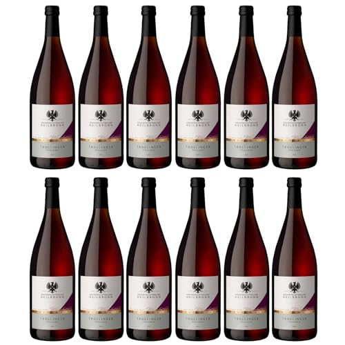 Heilbronner Staufenberg Trollinger trocken Rotwein Trollinger Deutschland inkl. FeinWert E-Book (1 x 1l) von FeinWert