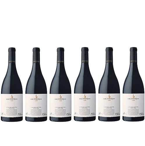 Karl Pfaffmann Charlotte Pinot Noir Grande Reserve Rotwein Wein Vegan Trocken Pfalz Inkl. FeinWert E-Book (6 x 0,75l) von FeinWert