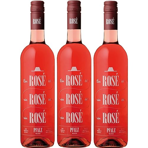 Karl Pfaffmann Ein Rosé ist ein Rosé ist ein Rosé Qba Roséwein Wein Vegan Trocken Pfalz Inkl. FeinWert E-Book (3 x 0,75l) von FeinWert