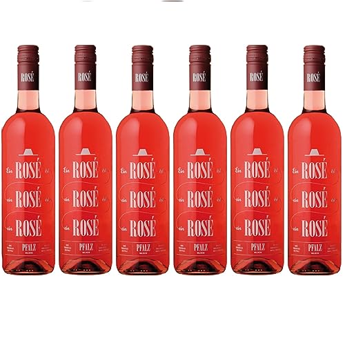 Karl Pfaffmann Ein Rosé ist ein Rosé ist ein Rosé Qba Roséwein Wein Vegan Trocken Pfalz Inkl. FeinWert E-Book (6 x 0,75l) von FeinWert