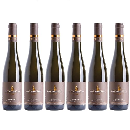 Karl Pfaffmann Riesling Beerenauslese Silberberg Weißwein Wein Vegan Edelsüß Pfalz Inkl. FeinWert E-Book (6 x 0,75) von FeinWert