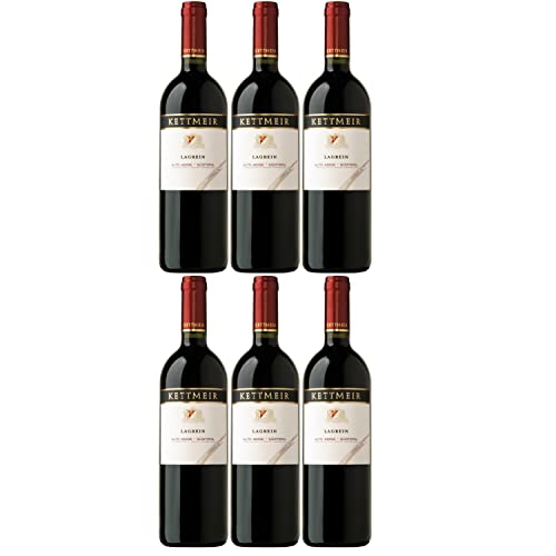 Kettmeir Lagrein Südtirol DOC Rotwein Wein trocken Italien I Visando Paket (6 x 0,75l) von FeinWert