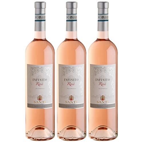 L'Infinito Chiaretto Bardolino classico rosé DOC Roséwein Wein trocken Italien I Visando Paket (3 x 0,75l) von FeinWert