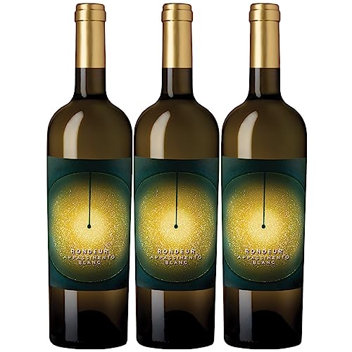 La Grange Rondeur Blanc VdF Weisswein Wein Halbtrocken Languedoc Frankreich inkl. FeinWert E-Book (3 x 0,75l) von FeinWert