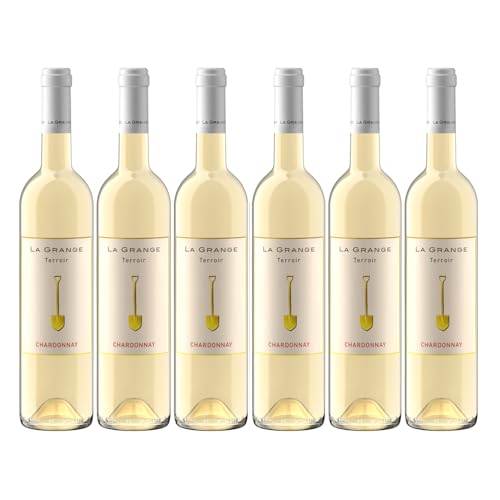 La Grange Terroir Chardonnay IGP Pays d'Oc Weisswein Wein Trocken Languedoc Frankreich inkl. FeinWert E-Book (6 x 0,75l) von FeinWert