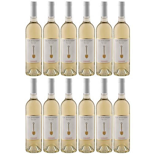 La Grange Terroir Viognier IGP Pays d'Oc Weisswein Wein Trocken Languedoc Frankreich inkl. FeinWert E-Book (12 x 0,75l) von FeinWert