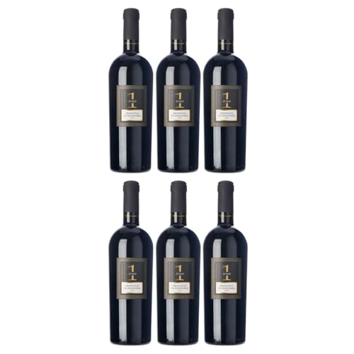 La Volpe Primitivo di Manduria DOC Uno Rotwein Rot Trocken Italien inkl. FeinWert E-Book (6 x 0,75l) von FeinWert