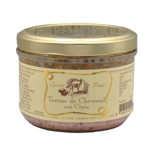 Laredy Rehterrine mit Steinpilzen französischer Brotaufstrich Frankreich inkl. FeinWert E-Book (1 x 180g) von FeinWert