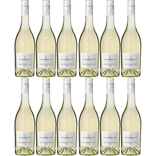 Lergenmüller Grauer Burgunder Weißwein Wein Trocken vegan Pfalz I FeinWert Paket (12 x 0,75l) von FeinWert