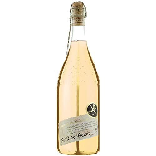 Lergenmüller Perle de Palait Perlwein Wein Secco Weiß vegan Pfalz I FeinWert Paket (1 x 0,75l) von FeinWert