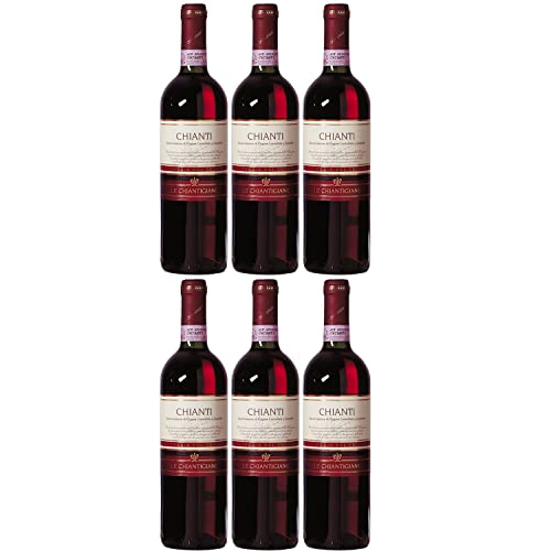 Loggia del Sole Chianti DOCG Le Chiantigiane Rotwein Wein trocken Italien I Visando Paket (6 x 0,75l) von FeinWert
