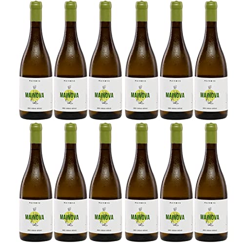 Mainova Branco Weißwein Wein trocken vegan Vinho Regional Portugal Inkl. FeinWert E-Book (12 x 0,75l) von FeinWert