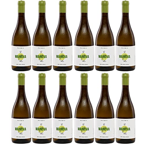 Mainova Branco Weißwein Wein trocken vegan Vinho Regional Portugal Inkl. FeinWert E-Book (12 x 0,75l) von FeinWert