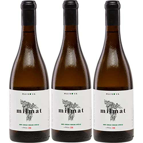 Mainova Milmat Reserva Branco Weißwein Wein trocken vegan Portugal Inkl. FeinWert E-Book (3 x 0,75l) von FeinWert