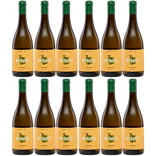 Mainova Moinante Branco Curtimenta Weißwein Wein trocken vegan Portugal I Visando Paket (12 Flaschen) von FeinWert