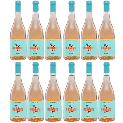 Mainova Moinante Rosé Roséwein Wein trocken vegan Portugal I Visando Paket (12 Flaschen) von FeinWert