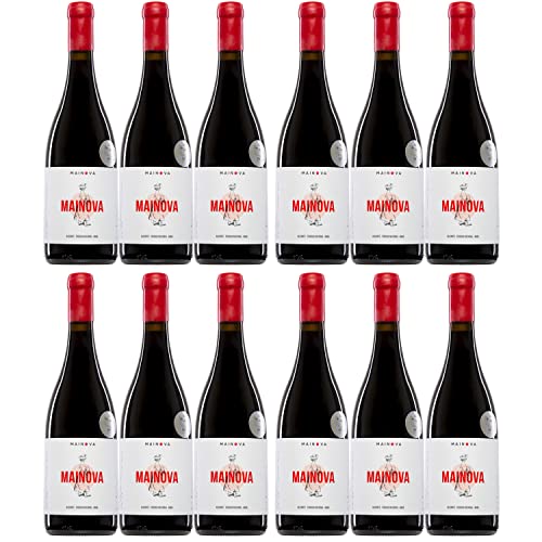 Mainova Tinto Rotwein Wein trocken vegan Portugal I Visando Paket (12 Flaschen) von FeinWert