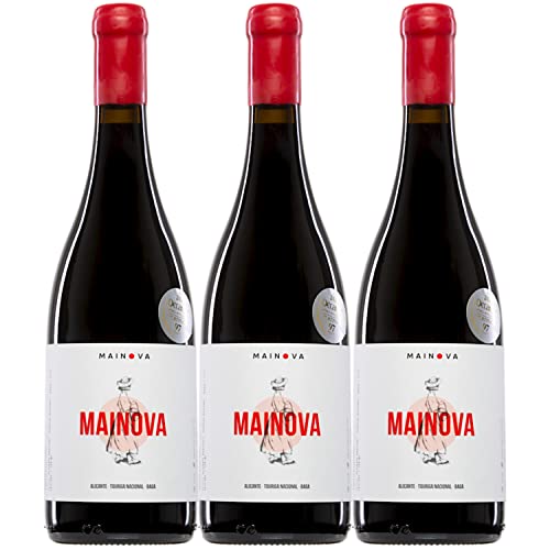 Mainova Tinto Rotwein Wein trocken vegan Portugal I Visando Paket (3 Flaschen) von FeinWert