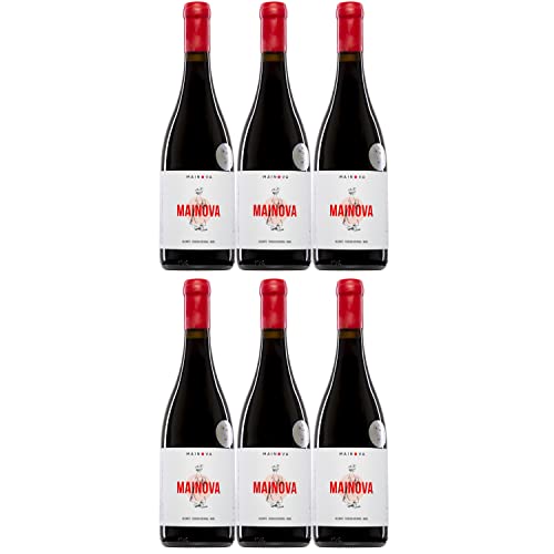 Mainova Tinto Rotwein Wein trocken vegan Portugal I Visando Paket (6 Flaschen) von FeinWert