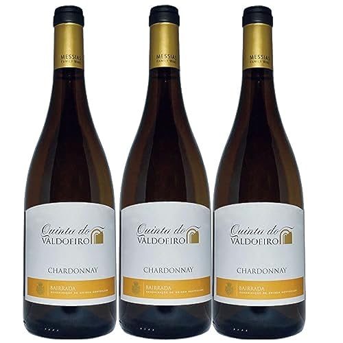 Messias Bairrada Quinta do Valdoeiro Chardonnay White Weißwein Wein trocken Portugal inkl. FeinWert E-Book (3 x 0,75l) von FeinWert