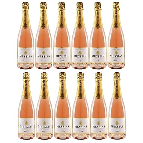 Messias Espumante Rosé Bruto Schaumwein Roséwein trocken Portugal inkl. FeinWert E-Book (12 x 0,75l) von FeinWert