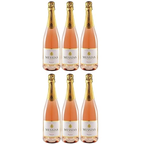 Messias Espumante Rosé Bruto Schaumwein Roséwein trocken Portugal inkl. FeinWert E-Book (6 x 0,75l) von FeinWert