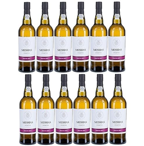 Messias Port White Dry Portwein weiß trocken Portugal inkl. FeinWert E-Book (12 x 0,75l) von FeinWert