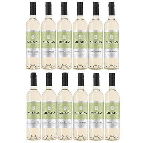 Messias Vinho verde Weißwein Wein trocken Portugal inkl. FeinWert E-Book (12 x 0,75l) von FeinWert