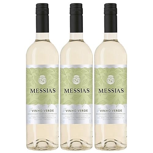 Messias Vinho verde Weißwein Wein trocken Portugal inkl. FeinWert E-Book (3 x 0,75l) von FeinWert