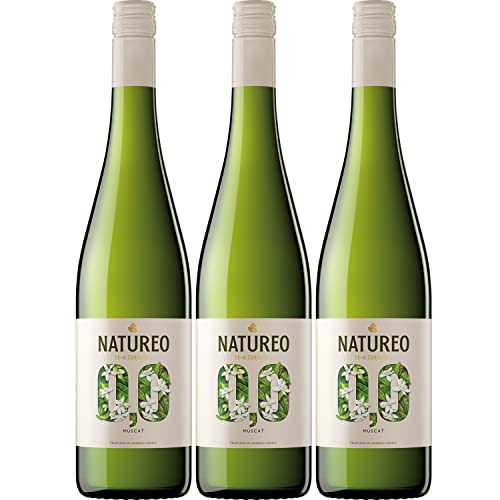 Miguel Torres Natureo Free Blanco Weißwein alkoholfrei Wein halbtrocken Spanien Inkl. FeinWert E-Book (3 Flaschen) von FeinWert