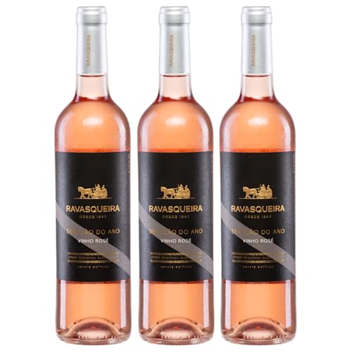 Monte da Ravasqueira Seleção do Ano Rosé Roséwein Wein trocken Portugal Inkl. FeinWert E-Book (3 x 0,75l) von FeinWert