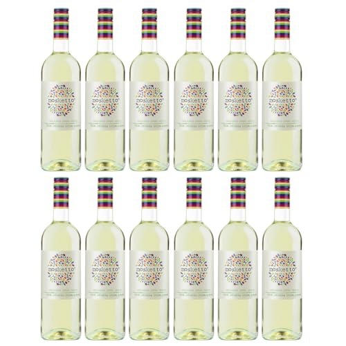 Mosketto Delicate sweet white Weißwein Wein Süß Piemont Italien inkl. FeinWert E-Book (12 x 0,75l) von FeinWert